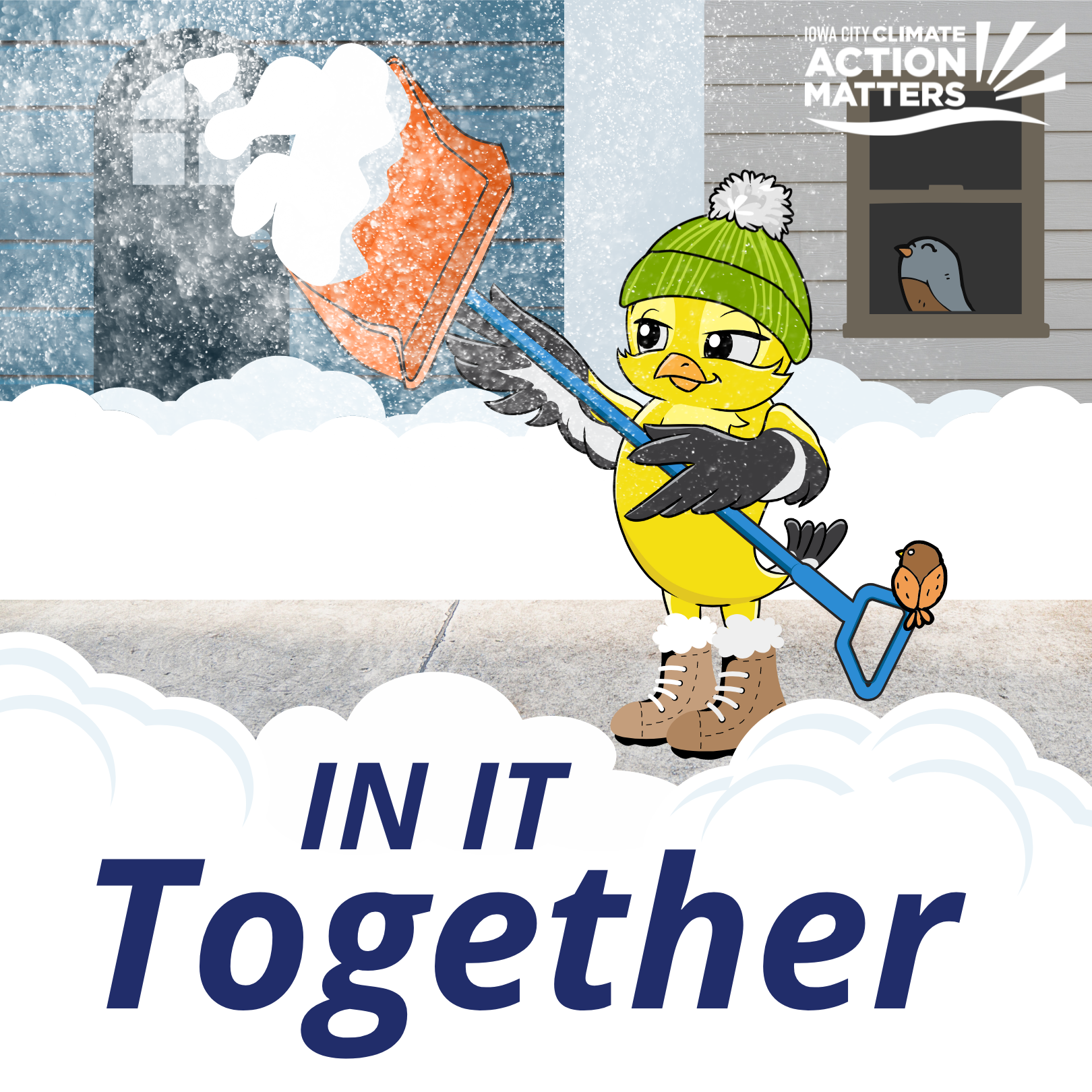 In it together graphic