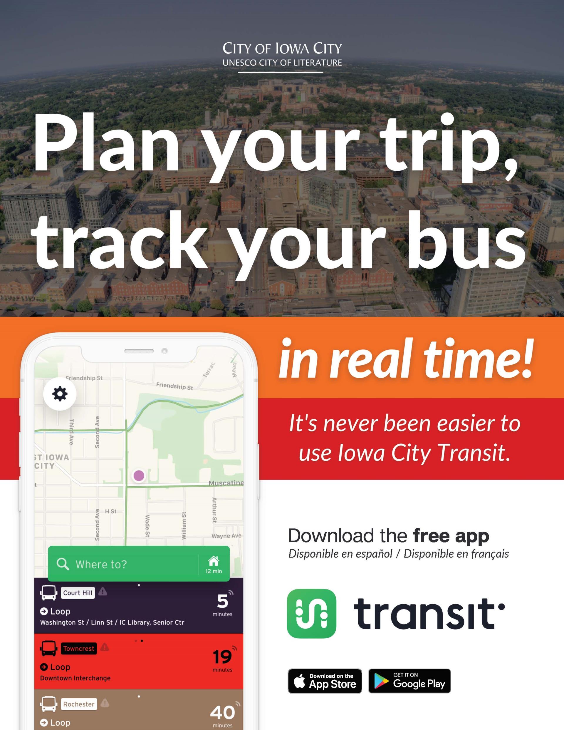 Transit App Flyer